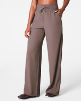 SPANXsmoothâ„¢ On the Move Wide Leg Pant | Smoke